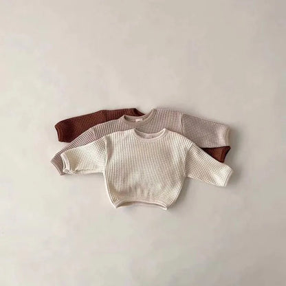 CosmiTots   Casual Waffle Baby Hoodie