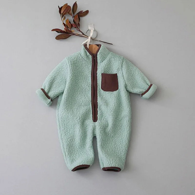 The CosmiTots Winter Fleece Romper