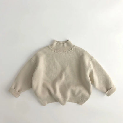 CosmiTots  Fur Lined Knit Sweater for Kids