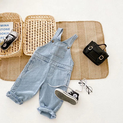 CosmiTots  Casual Denim Overalls