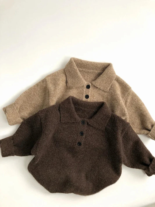 Pull en tricot d'automne CosmiTots 1-6 ans