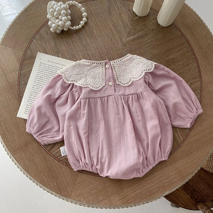 CosmiTots Floral Baby Bodysuit Soft Cotton Comfort