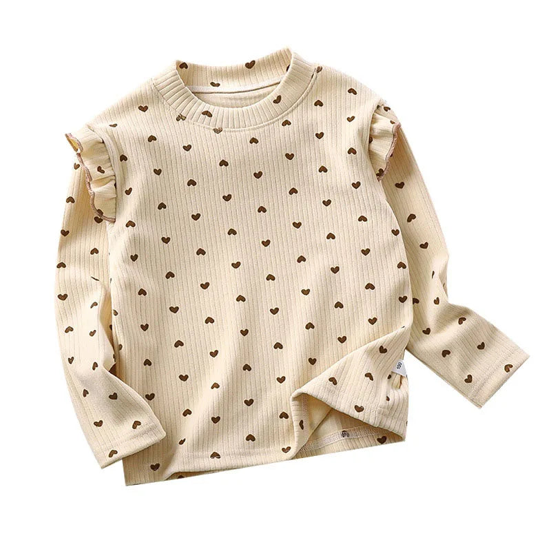 CosmiTots  Kids Floral Long Sleeve T-Shirt 2-10T