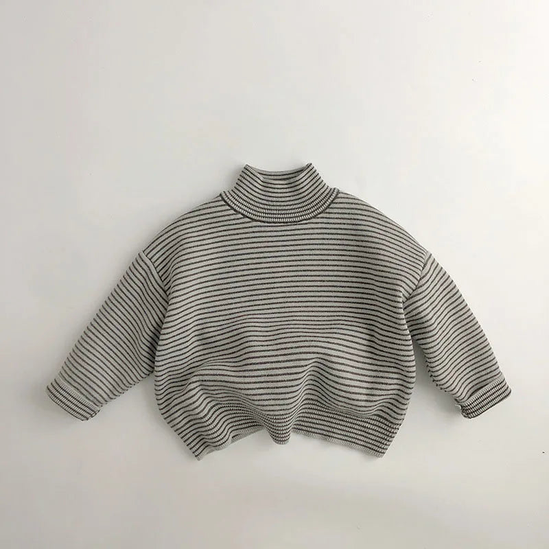 Pull en tricot doublé de fourrure CosmiTots pour enfants