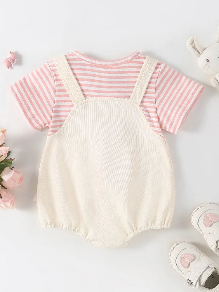 CosmiTots  Summer Bunny Baby Bodysuit