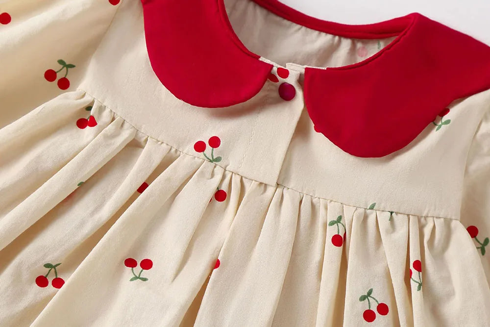 Robe et chapeau pour bébé CosmiTots à imprimé cerises 0-2 ans