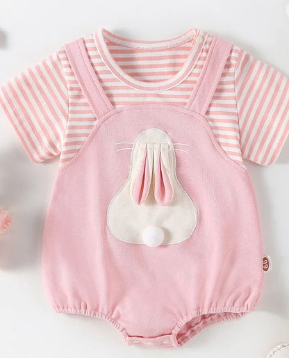 CosmiTots  Summer Bunny Baby Bodysuit