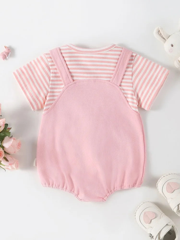 CosmiTots  Summer Bunny Baby Bodysuit