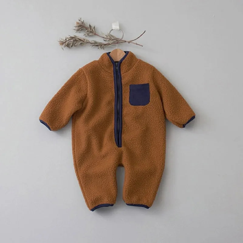 The CosmiTots Winter Fleece Romper