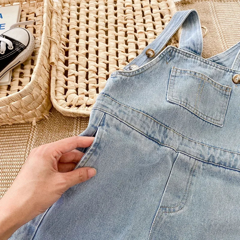 CosmiTots  Casual Denim Overalls