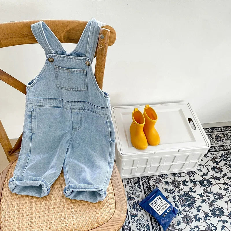 CosmiTots  Casual Denim Overalls