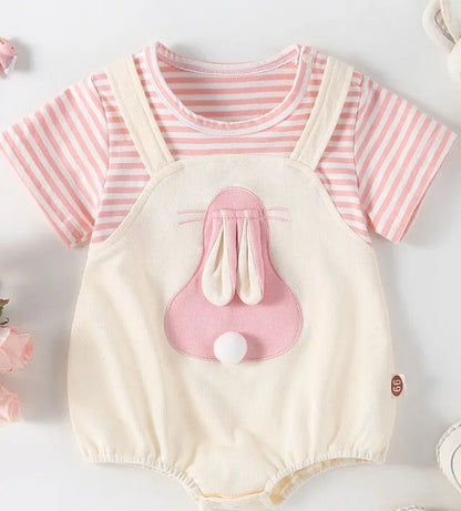 CosmiTots  Summer Bunny Baby Bodysuit