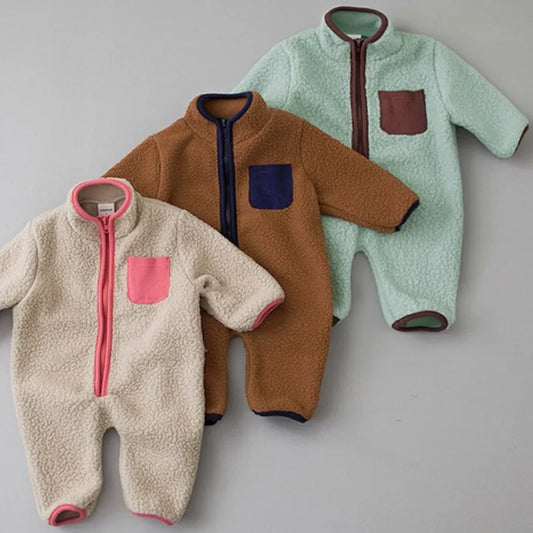 The CosmiTots Winter Fleece Romper