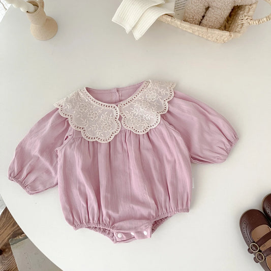 CosmiTots Floral Baby Bodysuit Soft Cotton Comfort