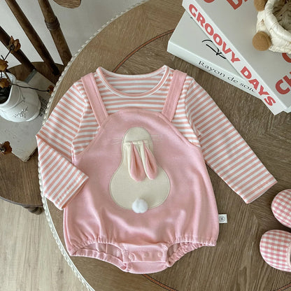 CosmiTots  Summer Bunny Baby Bodysuit