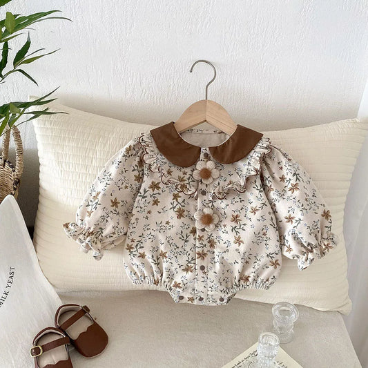 CosmiTots Autumn Floral Bodysuit