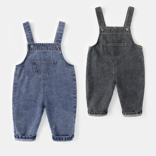 CosmiTots  Baby Denim Overalls